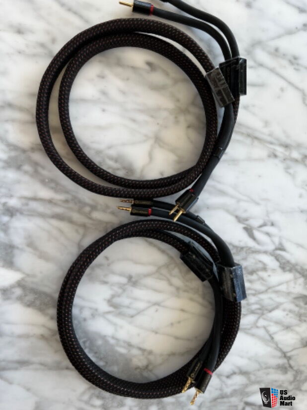 Clarus Crimson Speaker Cables. Version 2. 6ft length For Sale - US ...