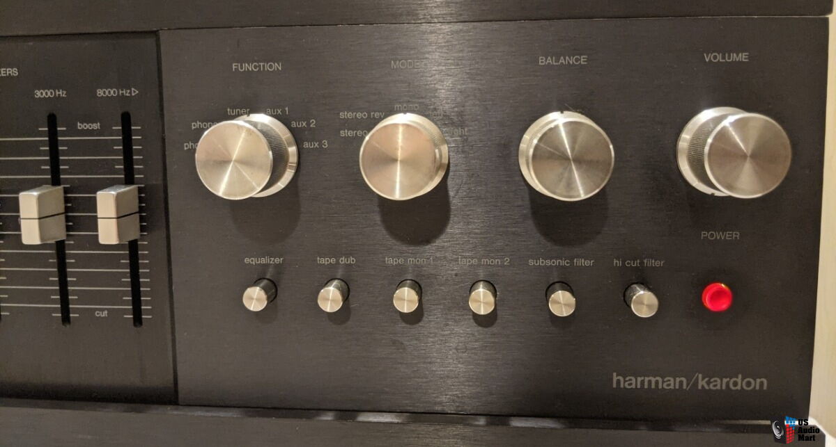 Vintage Harman Kardon 17 18 19 Amplifier Preamplifier And Tuner Photo ...