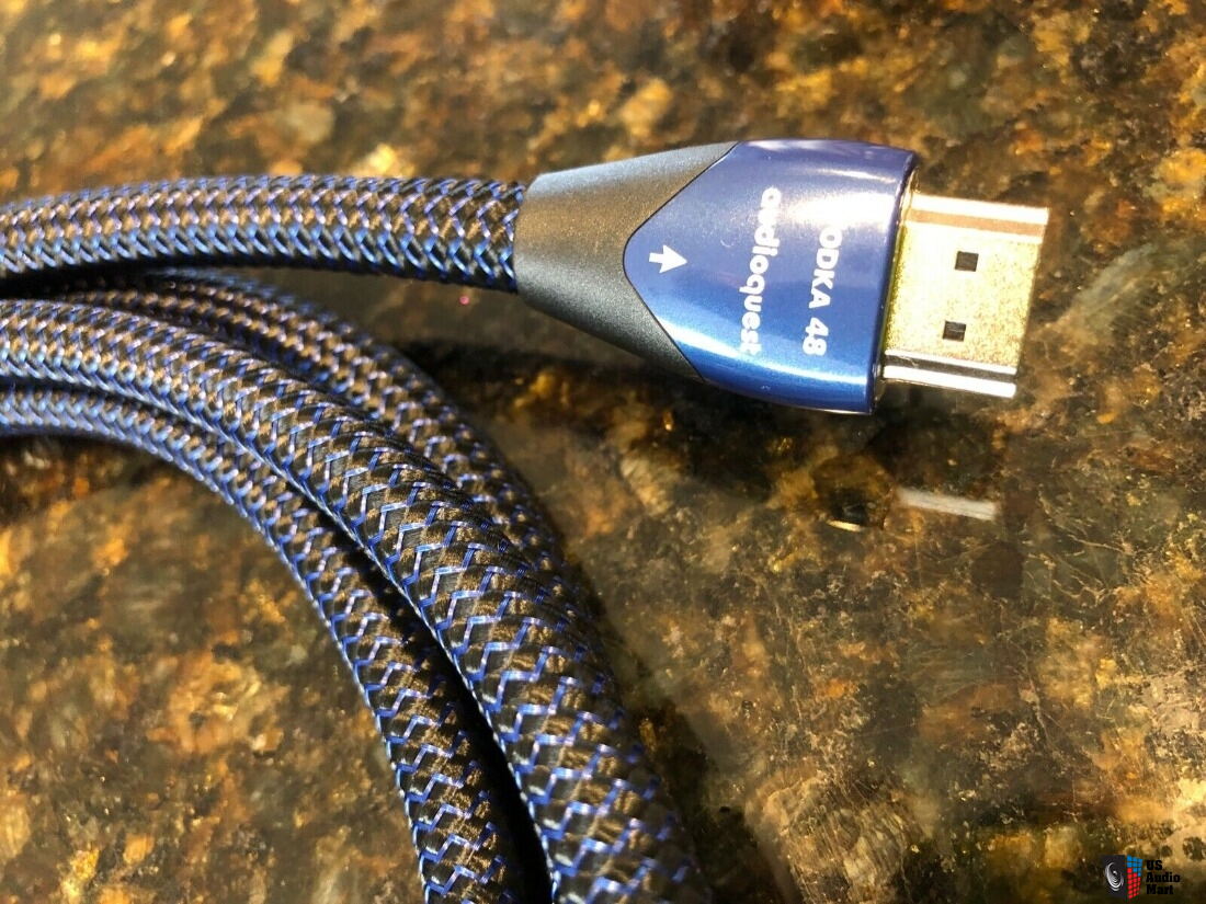 AudioQuest Vodka 48G / 8K-10K 48Gbps HDMI Cable (5.0ft) 100