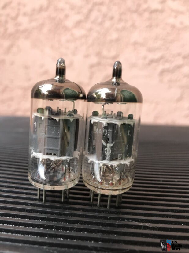 ECC83 S / 12AX7, JJ, perfect matched pair, Vacuum tube, lampe, Röhre