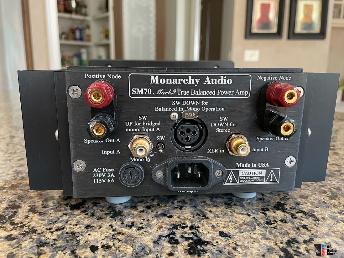 Monarchy SM-70 MK2 True Balanced Power Amplifier Photo #4096477 - UK ...