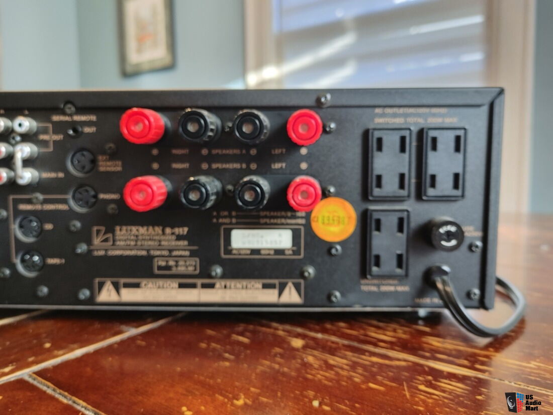 Récepteur stéréo LUXMAN R-117 KIT réparation - tous condensateurs