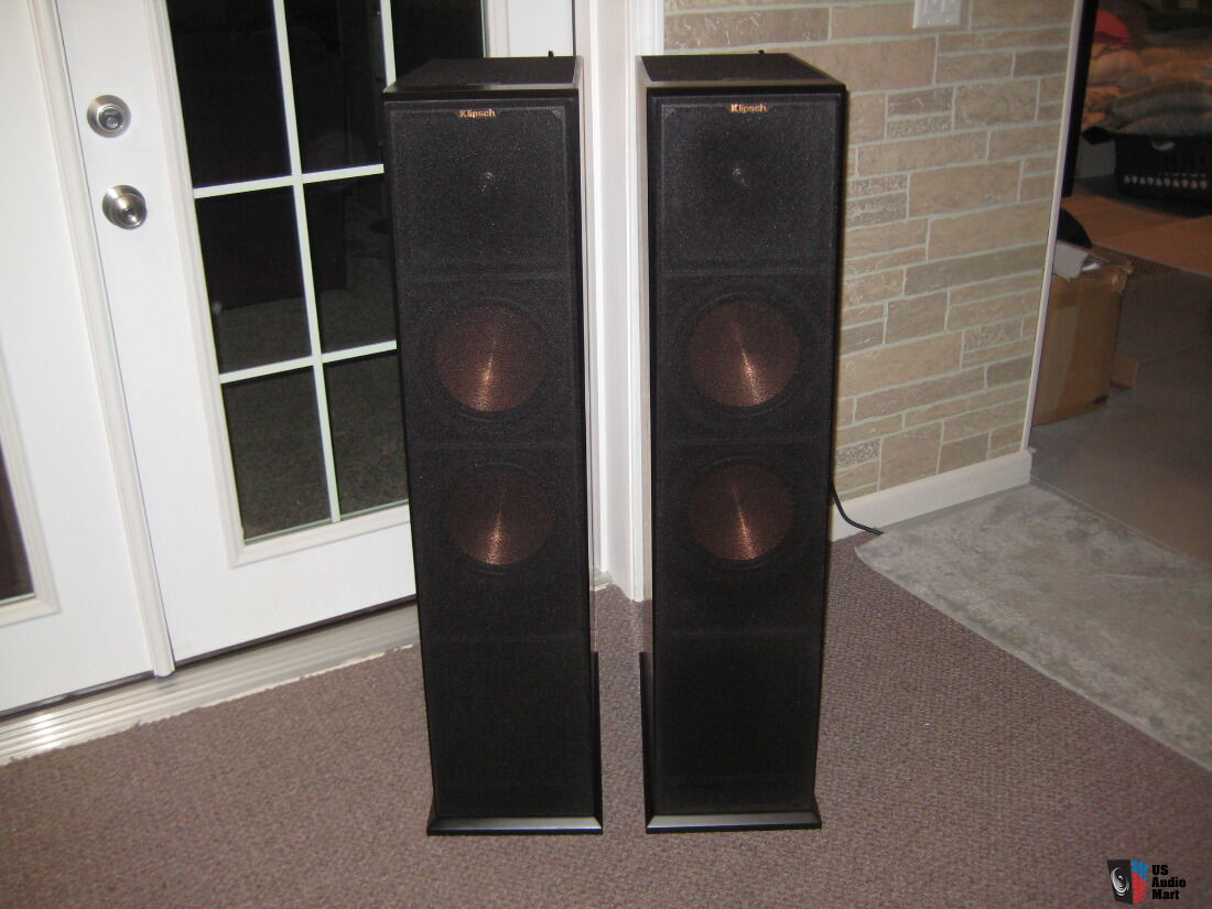 Klipsch RP-280FA Atmos Floor standing Speaker in Black Ash Wood Veneer ...