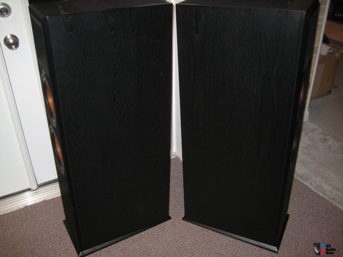 Klipsch RP-280FA Atmos Floor standing Speaker in Black Ash Wood Veneer ...
