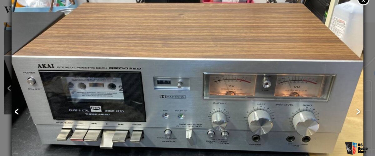 AKAI GXC-709D SET 3 Courroies Européennes Stéréo Cassette Deck Supreme Quality EUR 16,50 - FR