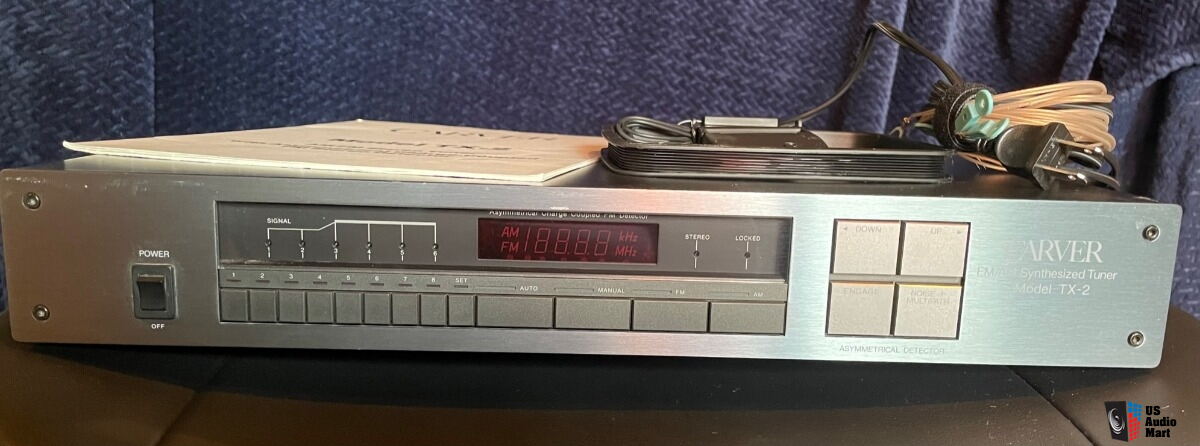 Carver TX-2 AM/FM Tuner w/