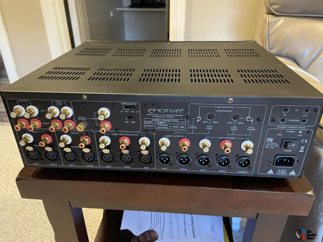 Emotiva XSP1 Gen 2 Photo 4117932 US Audio Mart