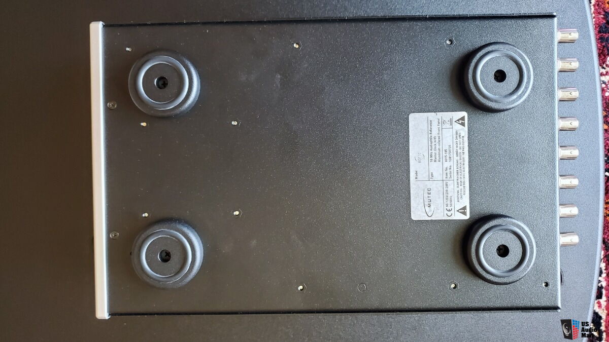 Mutec Ref10 Master Clock w/ upgraded SR Orange Fuses + AfterDark 75-Ohm ...