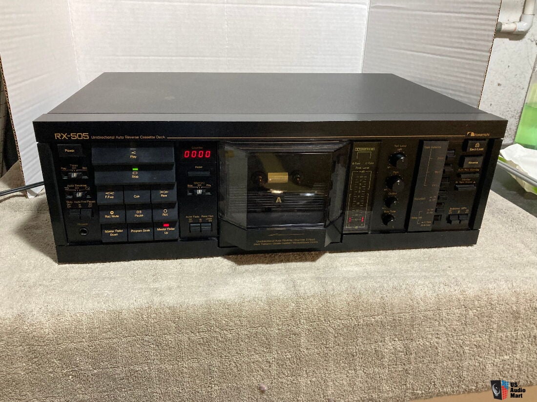 Nakamichi RX 505 Unidirectional Auto Reverse Cassette Deck For Sale