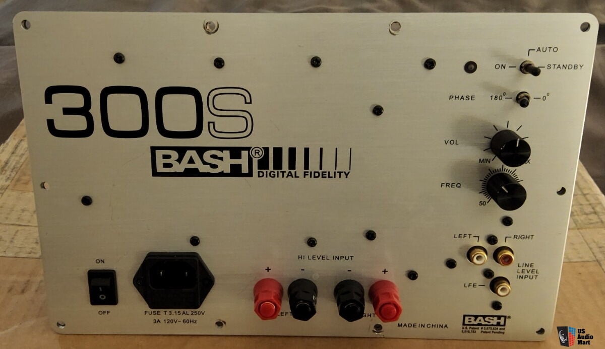 BASH 300s subwoofer plate amplifier Photo 4138782 US Audio Mart