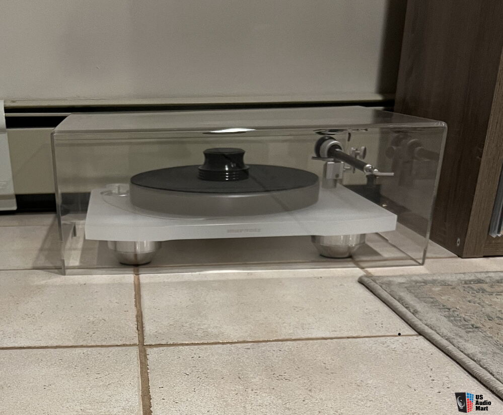 Marantz TT15S1 Turntable with custom acrylic dust cover and Project