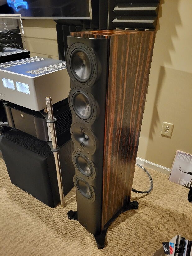 Perlisten S7t Tower Speakers In Natural Ebony Photo #4159796 - US Audio ...