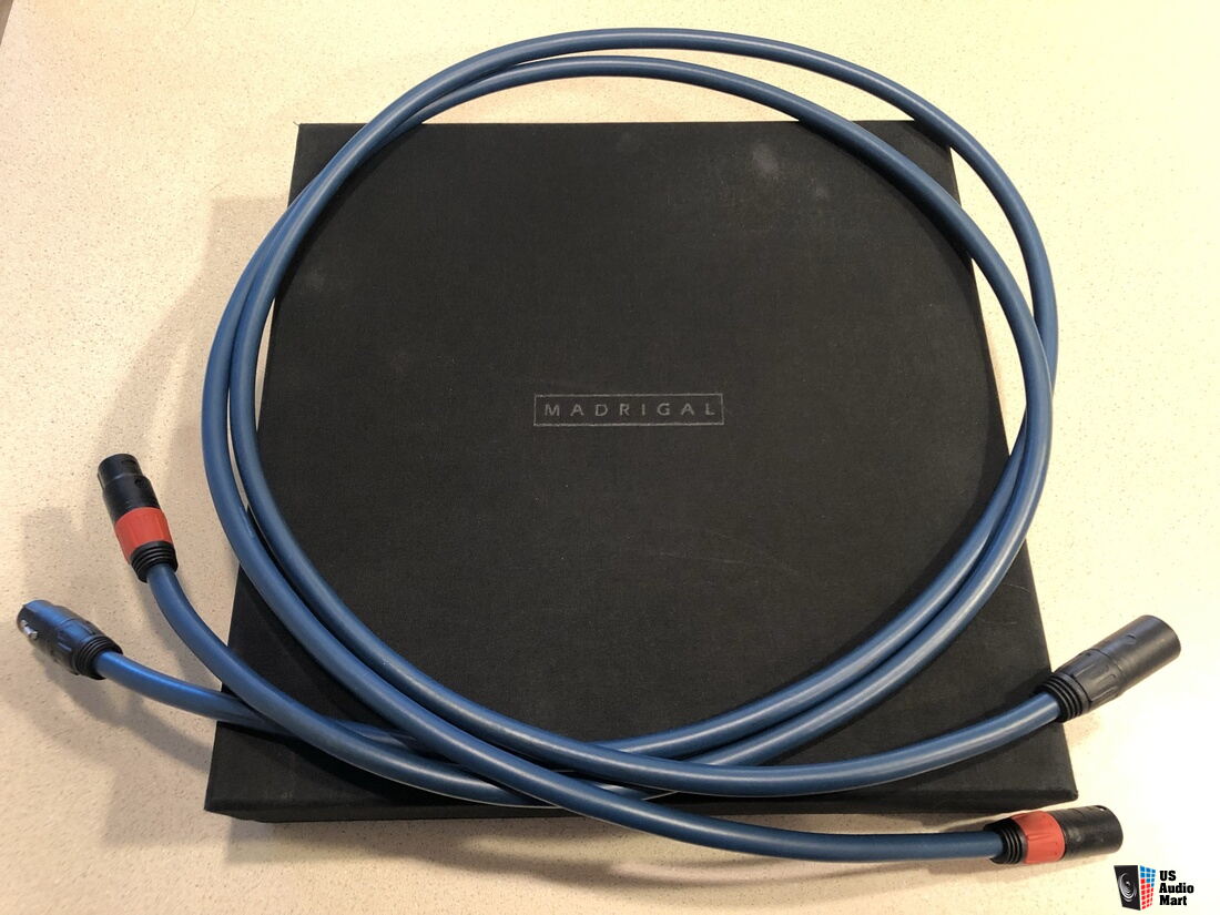 ケーブル・シールド MADRIGAL AUDIO LABORATORIES CZ GEL-1 2m Mark Levinson / Madrigal CZ GEL-1 Balanced XLR Interconnects w