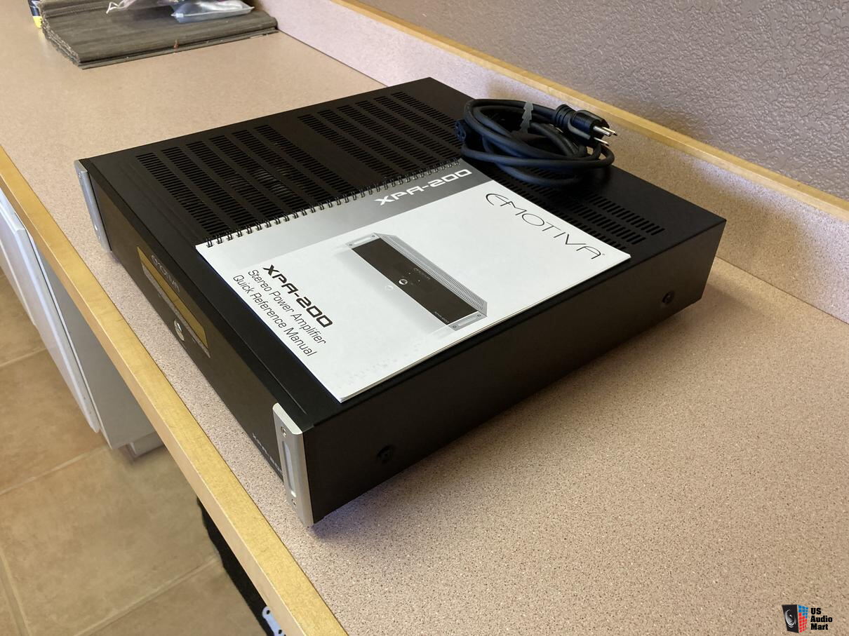 Emotiva XPA 200 Amplifier Photo 4192329 US Audio Mart