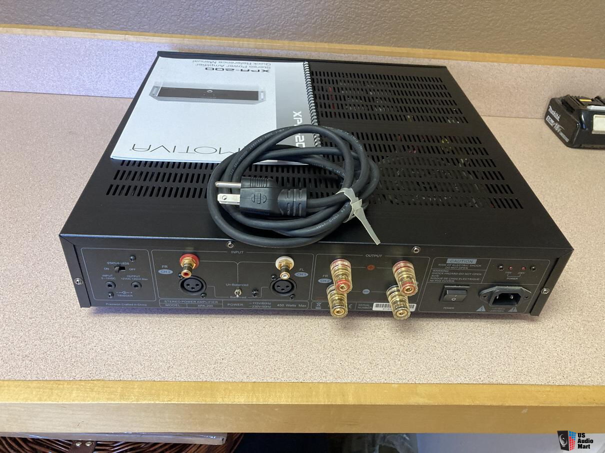 Emotiva XPA 200 Amplifier Photo 4192327 US Audio Mart