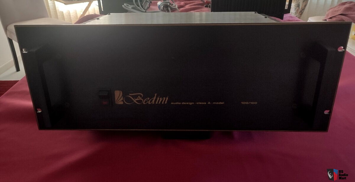 Bedini 100/100 Class A amplifier For Sale - US Audio Mart