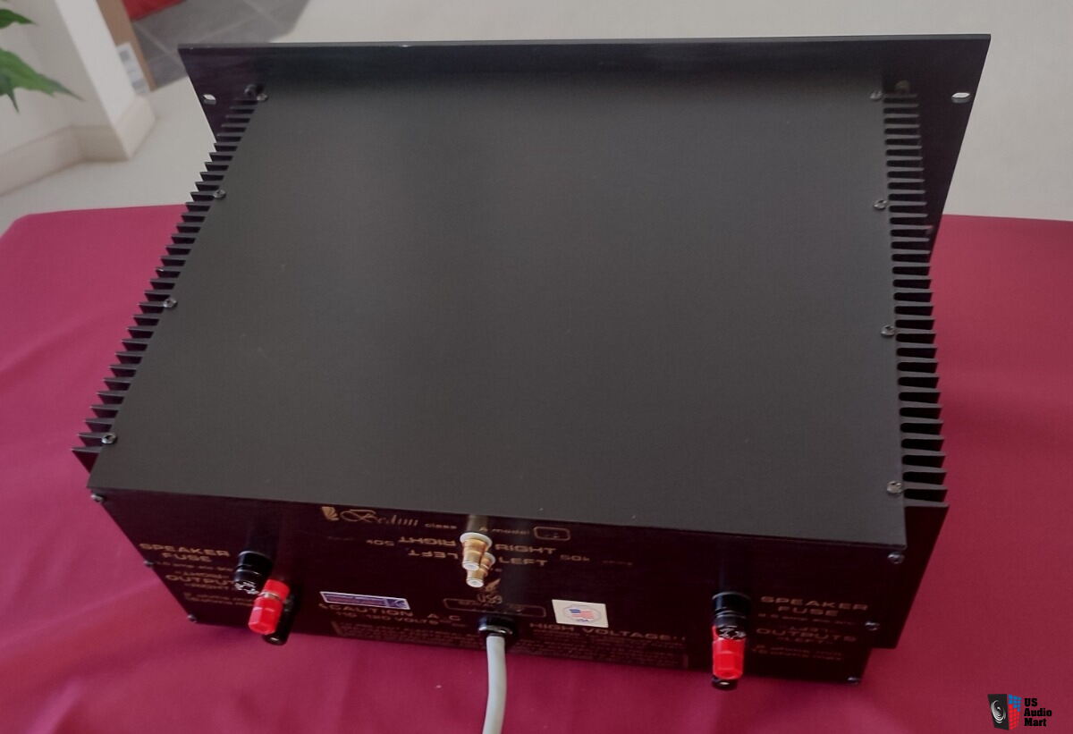 パワーアンプBedini Classic 100 Mono Amplifiers Bedini 100/100 Class A amplifier For Sale - US Audio Mart