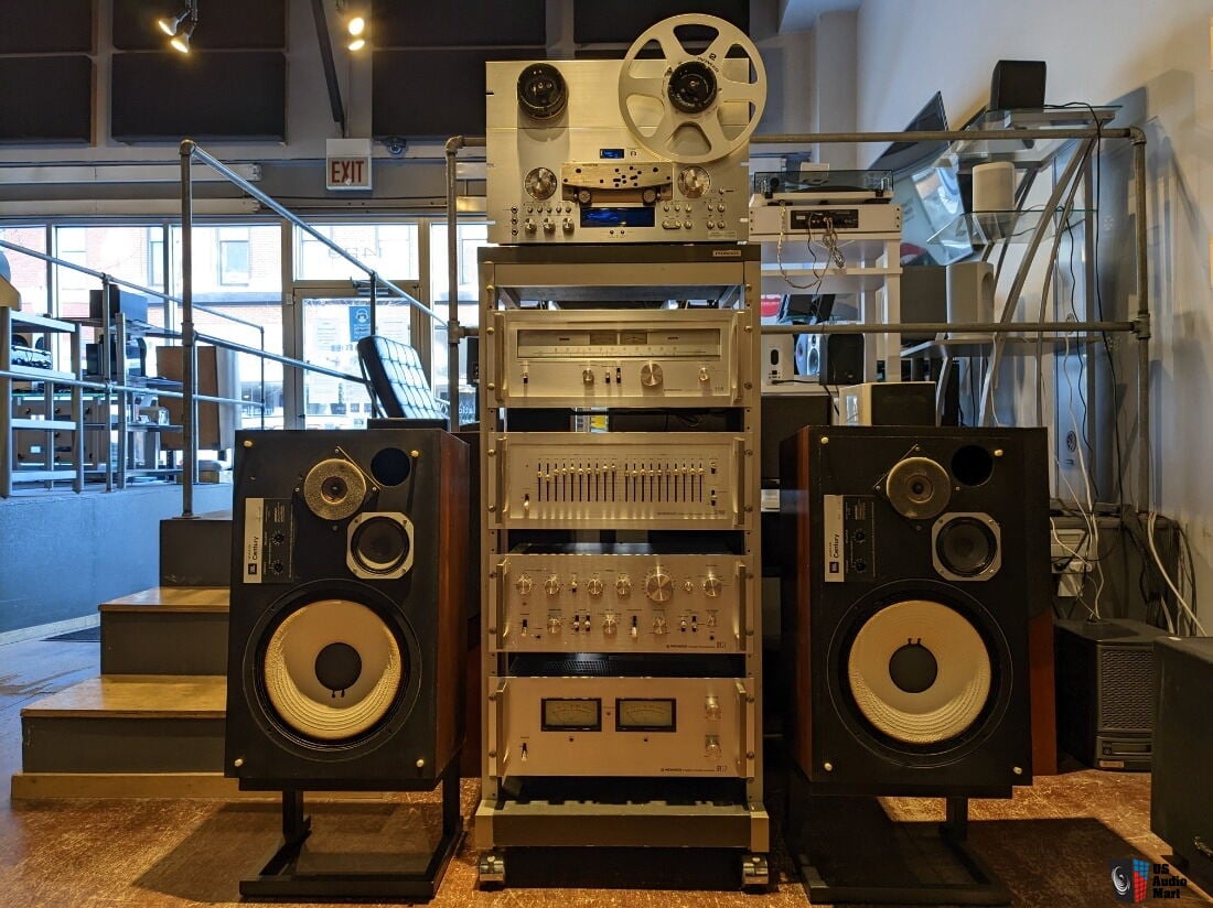 Vintage Pioneer Spec Rack System - Pioneer Spec-2, Spec-1, SG-9500,  TX-9500, RT-901 - Awesome! Dealer Ad - US Audio Mart