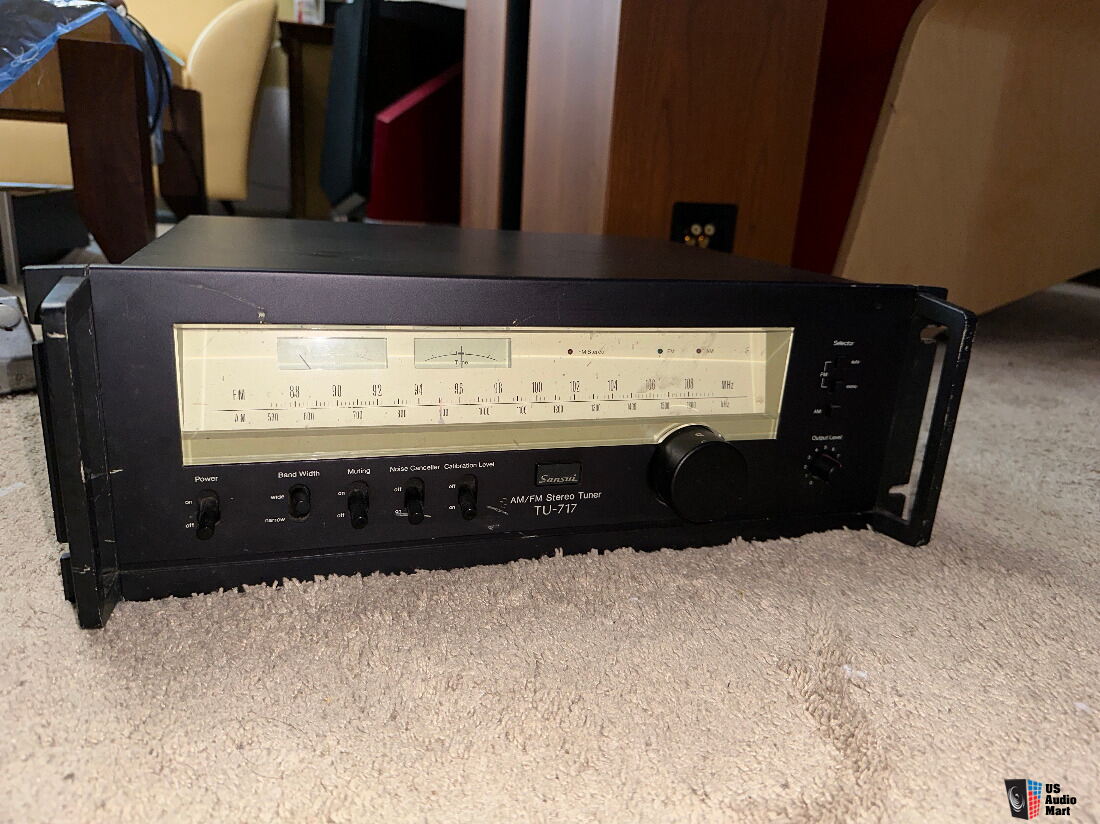 Vintage Sansui TU-717 AM/FM tuner, from the 1980s For Sale - Canuck ...