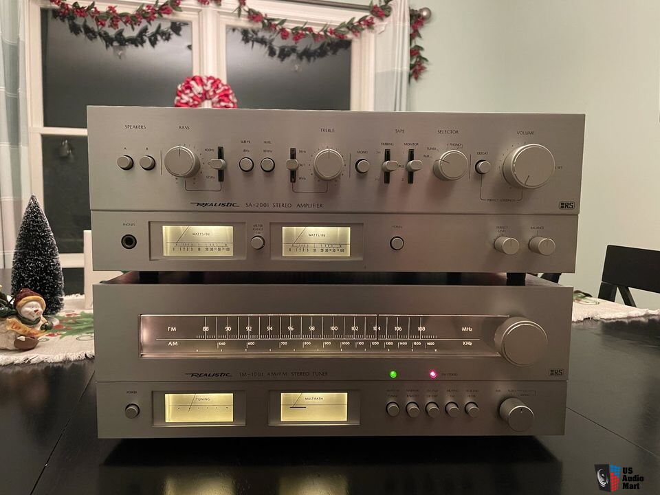 Realistic SA TM Vintage Integrated Tuner Stereo Receiver For Sale US Audio