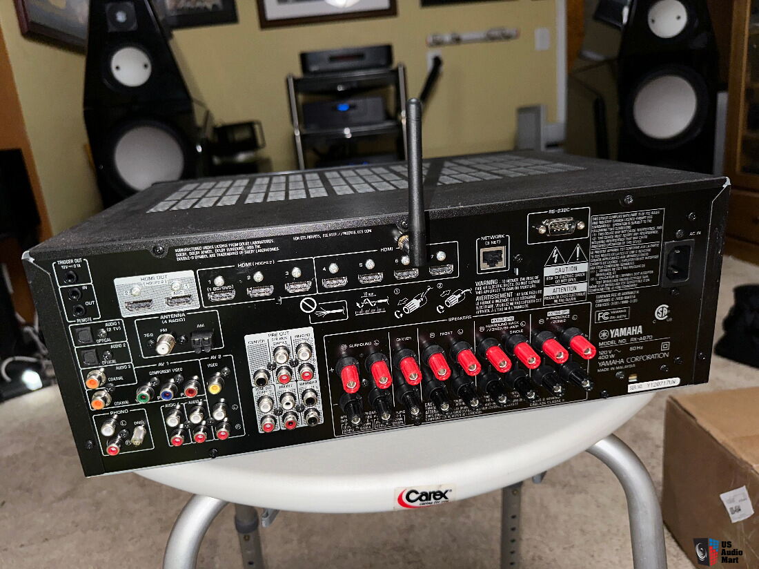 One owner Yamaha RX A870 7.2 Channel Aventage Atmos/DTSX AV