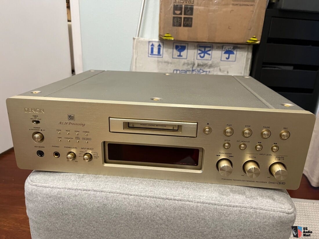 Denon DMDS10 minidisc deck player Photo 4230219 US Audio Mart