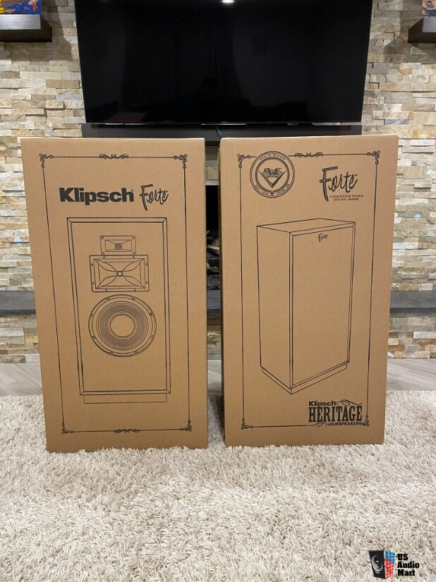 Klipsch Forte IV - Cherry - New In Box Photo #4248300 - US Audio Mart