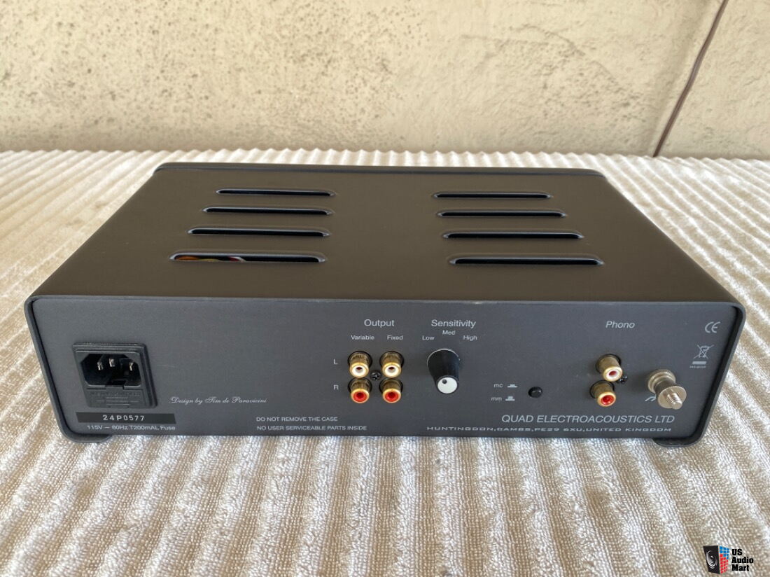 Quad twenty four P tube phono preamp Photo #4249102 - US Audio Mart