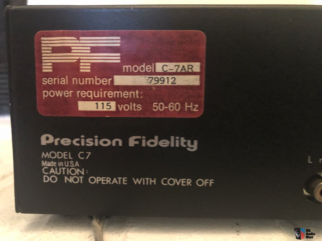 Precision Fidelity C-7ARevised For Sale - US Audio Mart