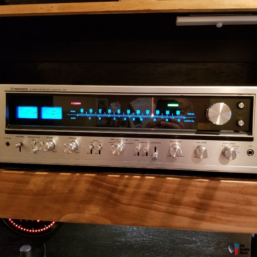 Ampli-tuner Pioneer SX-737 - Vintage - Révisé (recapé) - Très Bon état