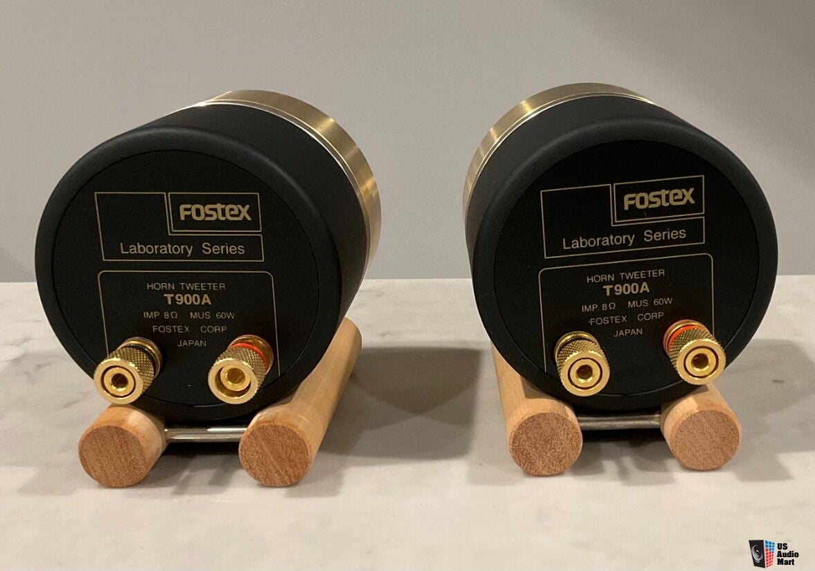 Fostex T900A Top Mount Horn Super Tweeter (Pair) Photo #4286570