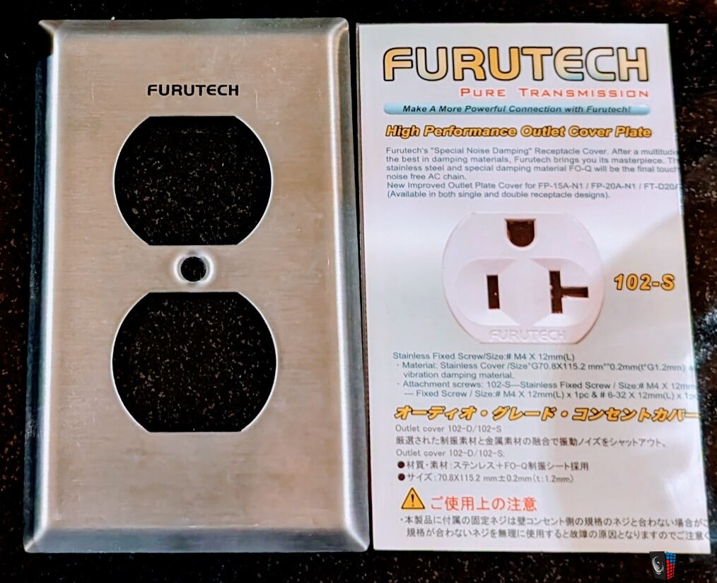 Cryoed! Furutech FP-15A-N1 Duplex Outlet and 102-D Outlet Cover Photo  #4288741 Aussie Audio Mart