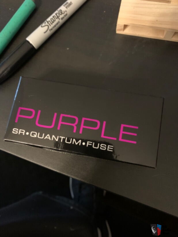 Synergistic research purple fuse 10a 250v slow blow For Sale - US Audio ...