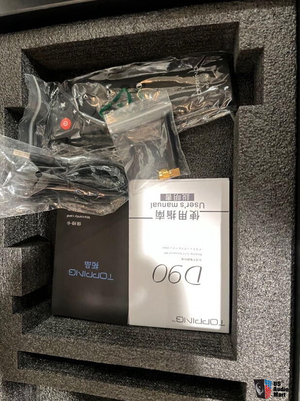 Topping D90 DAC (AKM AK4499EQ) - US shipping covered For Sale - US