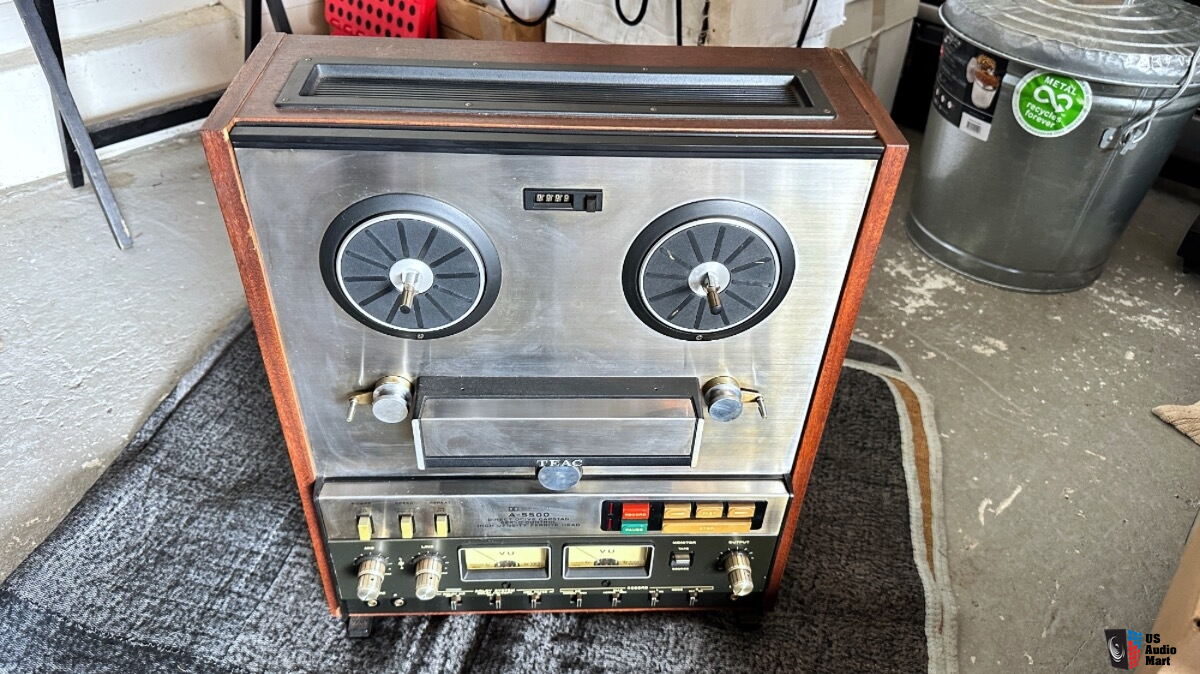 Teac A-5500 Direct Drive Reel-To-Reel Tape Deck (FOR PARTS) For