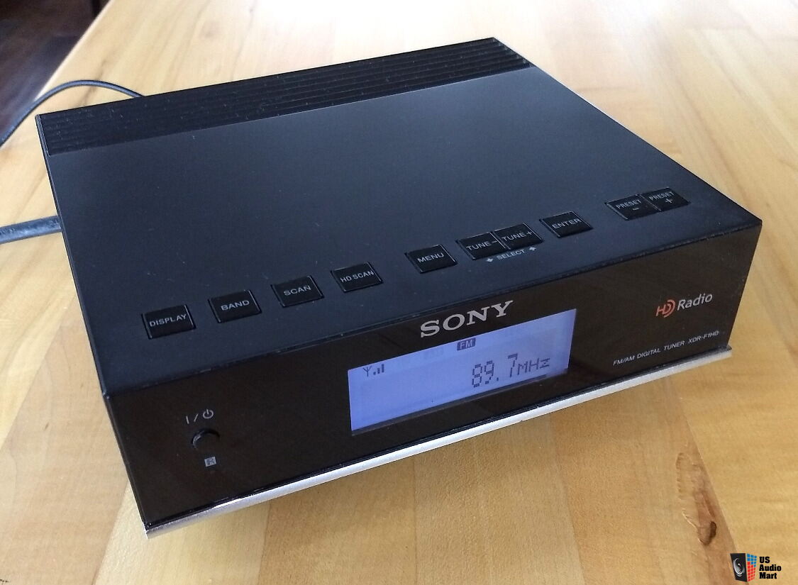 Sony XDR-F1HD HD Radio AM/FM Tuner With Remote Photo #4315550 - US ...