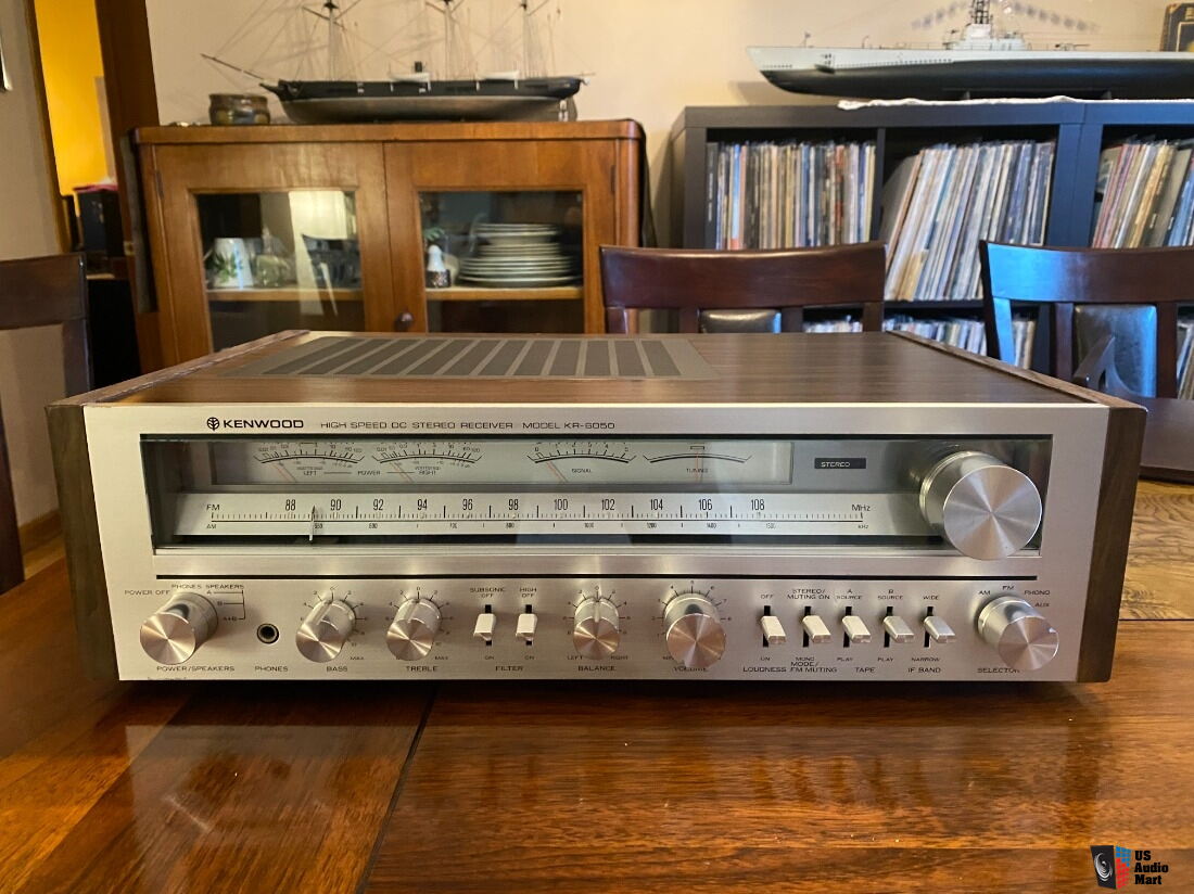 Kenwood KR6050..High speed DC Stereo Receiver vintage '7980