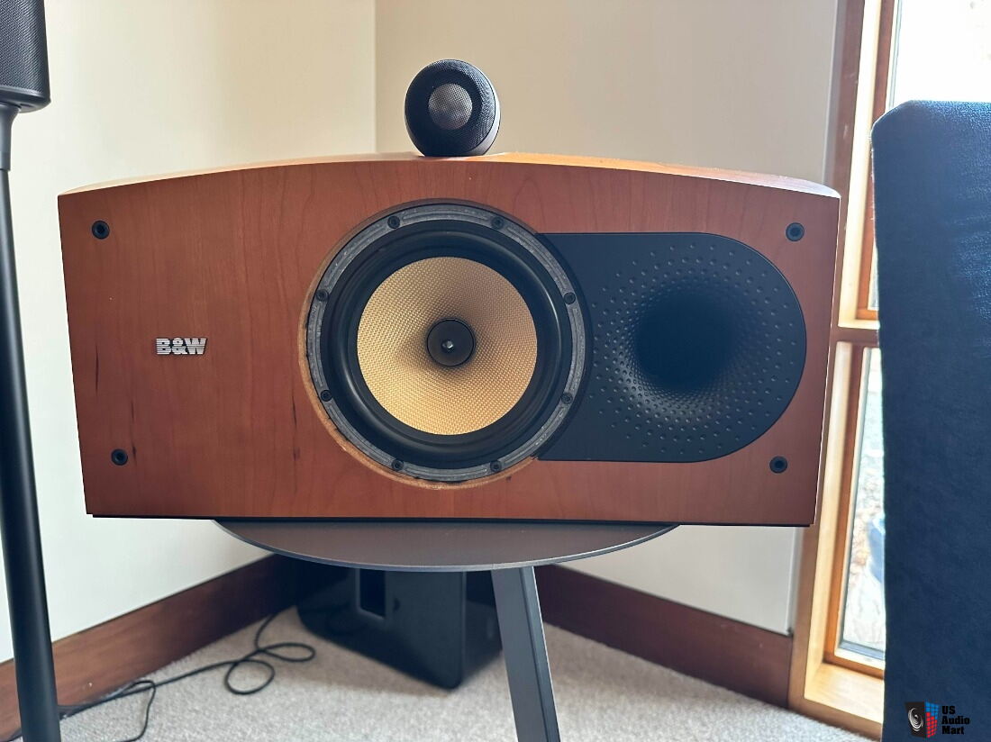 B&W Nautilus HTM2 Speaker, Center Channel, Cherry Finish - New Price ...