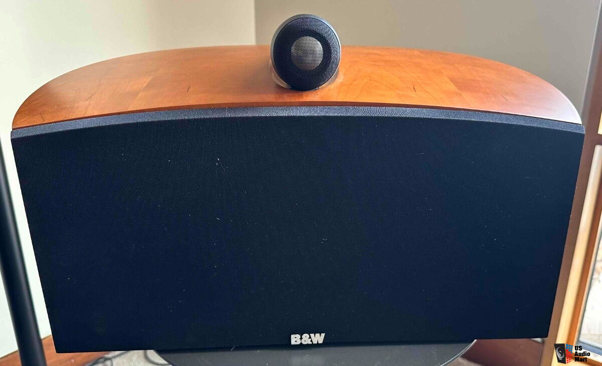 B&W Nautilus HTM2 Speaker, Center Channel, Cherry Finish - New Price ...