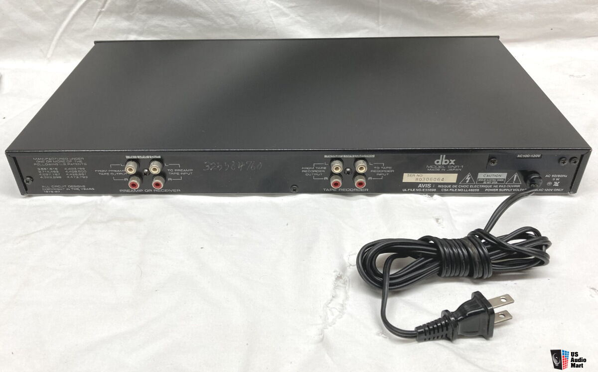 dBX SNR-1 Single Ended Noise Reduction For Sale - US Audio Mart