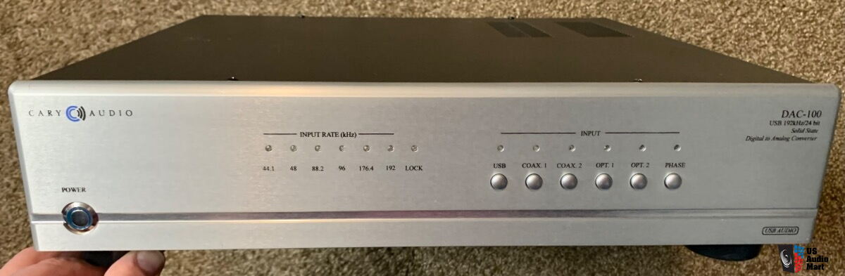 Cary DAC-100 and DAC-100t Digital-to-Analog Converters - The