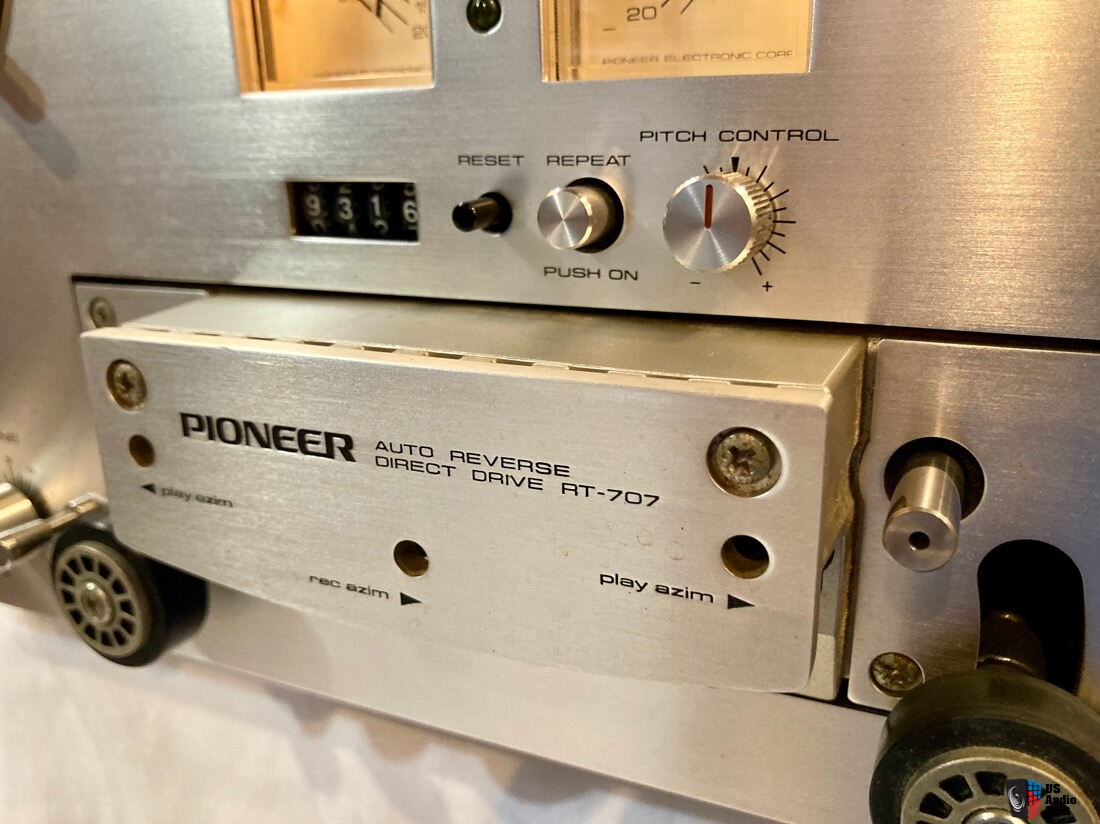 Pioneer RT-707 Auto Reverse Reel to Reel Tape Deck Demonstration Video. 
