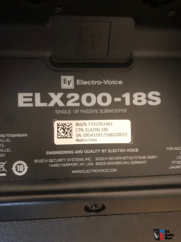 Electro Voice ELX200-18S