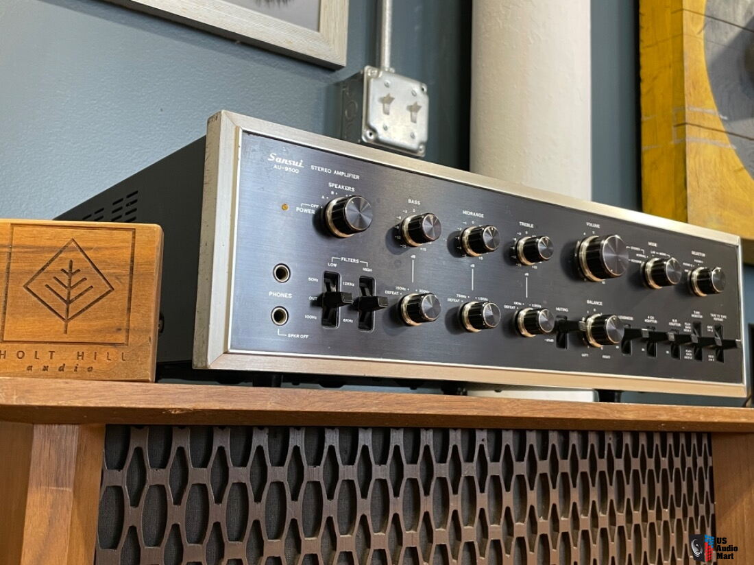 Sansui, AU-9500 - Just Amazing! Dealer Ad - US Audio Mart