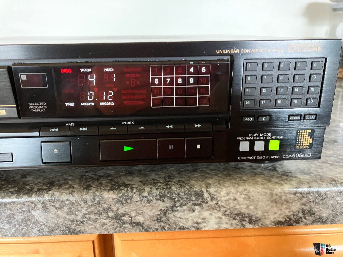 Sony CDP-605ESD CD Player Photo #4386979 - US Audio Mart