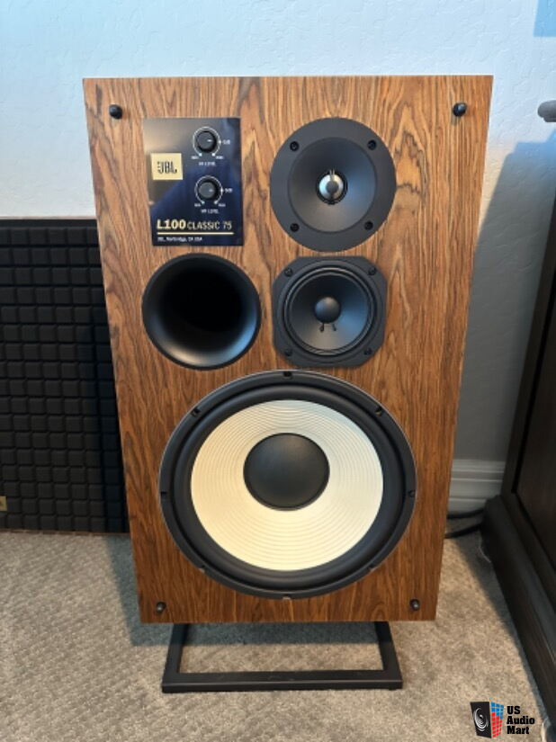 JBL L100 Classic 75th Anniversary Speakers And Stands Photo #4388598 ...