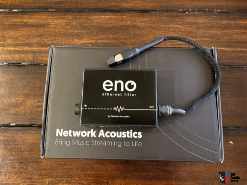Network Acoustics Eno streaming system with 1 meter ethernet cable ...