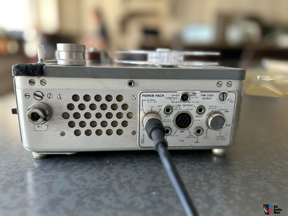 Nagra IV-S (IV-STC) 1/4 pro portable reel to reel recorder  tested &  running! QGB listing soon For Sale - US Audio Mart