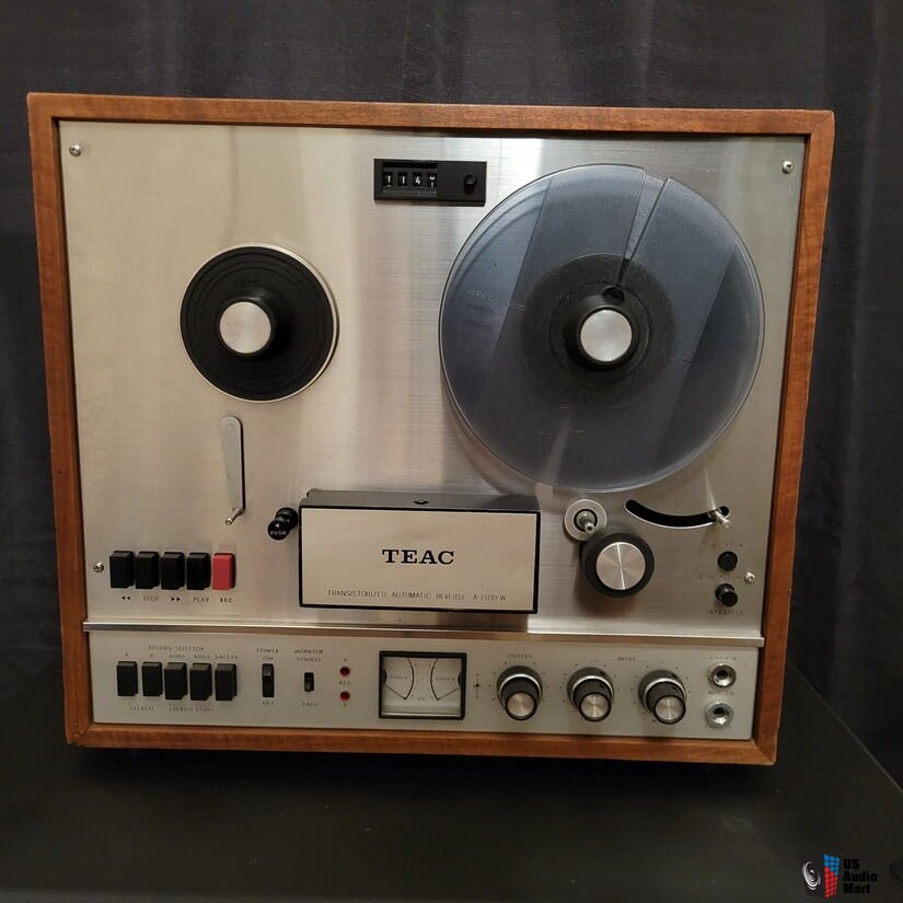 TEAC A-1500 Reel to Reel Tape Recorder Working Condition. Free Shipping -   New Zealand