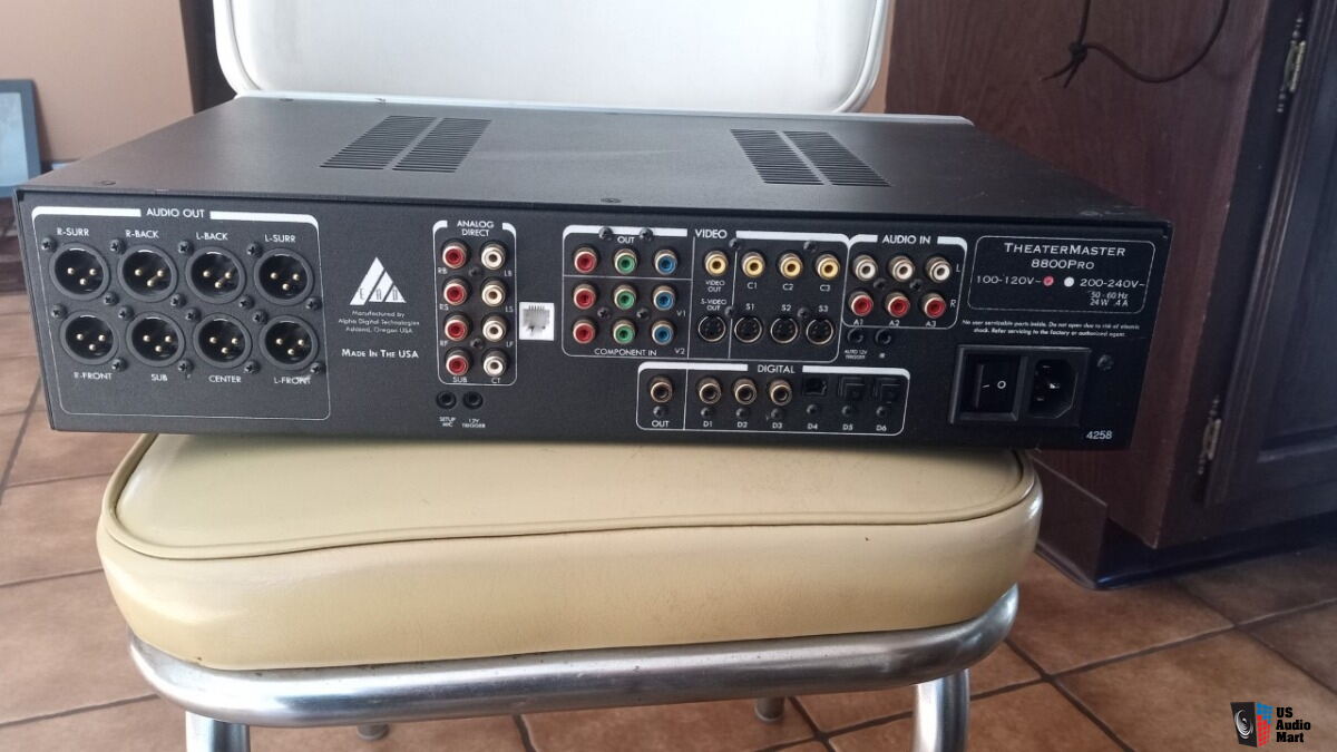 EAD Theatermaster 8800 8 channel Pre Photo 4440695 US Audio Mart ead-theatermaster-8800-8-channel-pre-photo-4440695-us-audio-mart